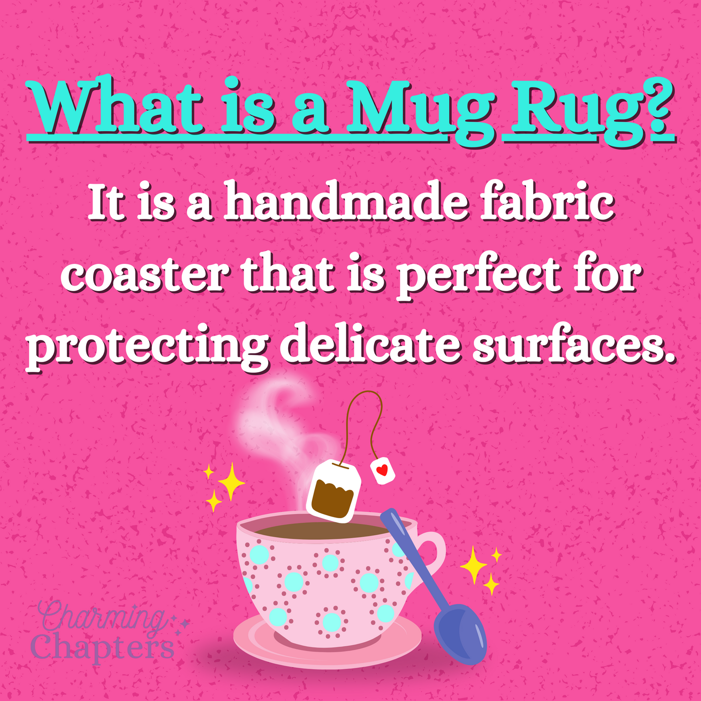 Head in the Stars Mug Rug