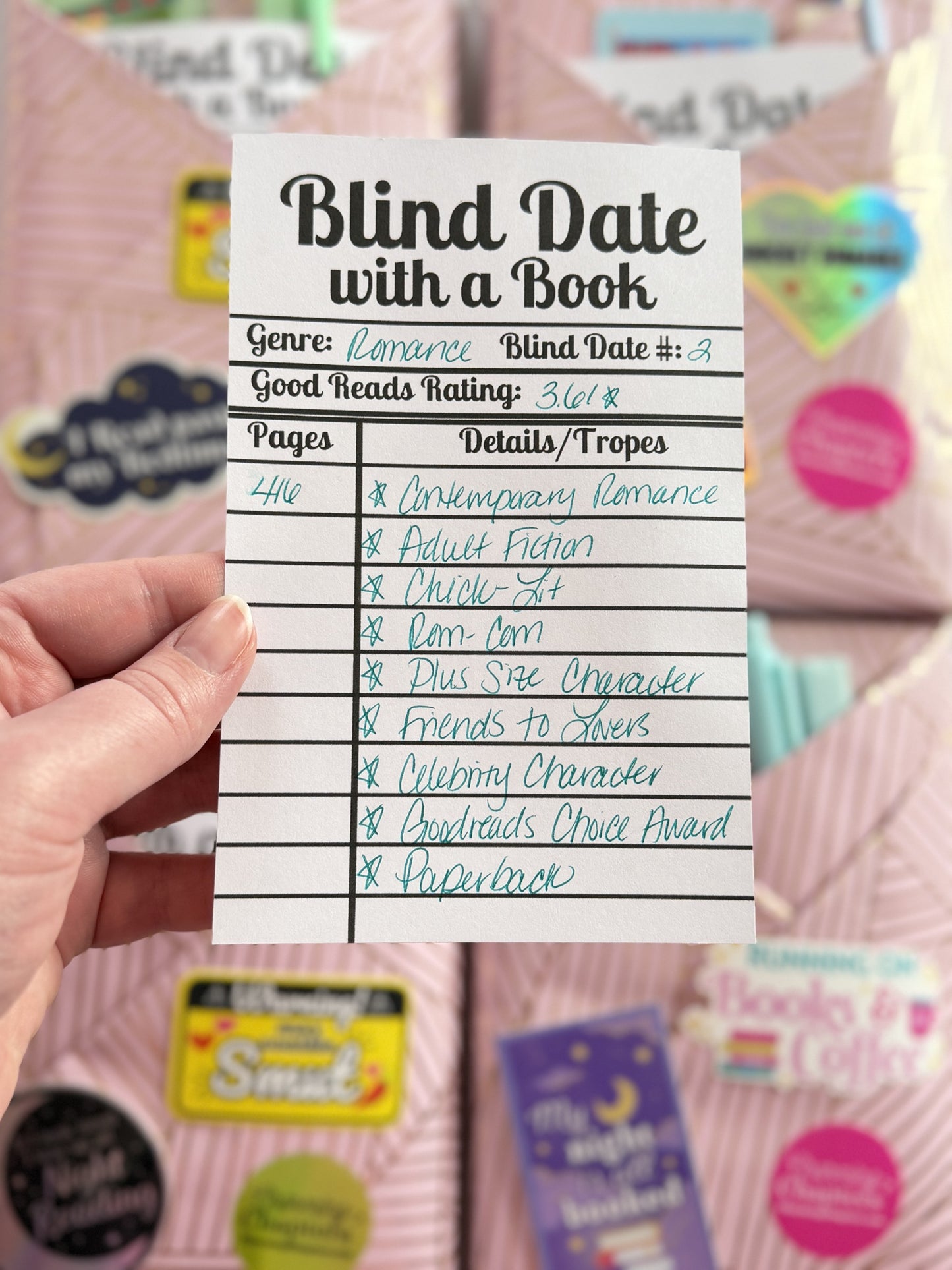 Blind Date with a Book: Contemporary Romance