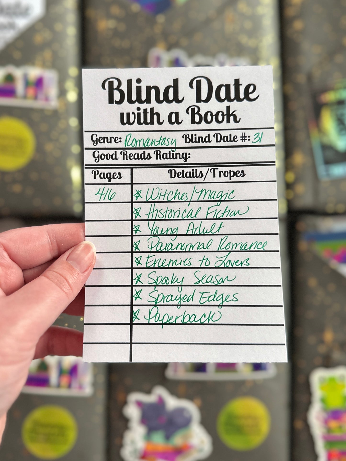 Blind Date with a Book: Romantasy