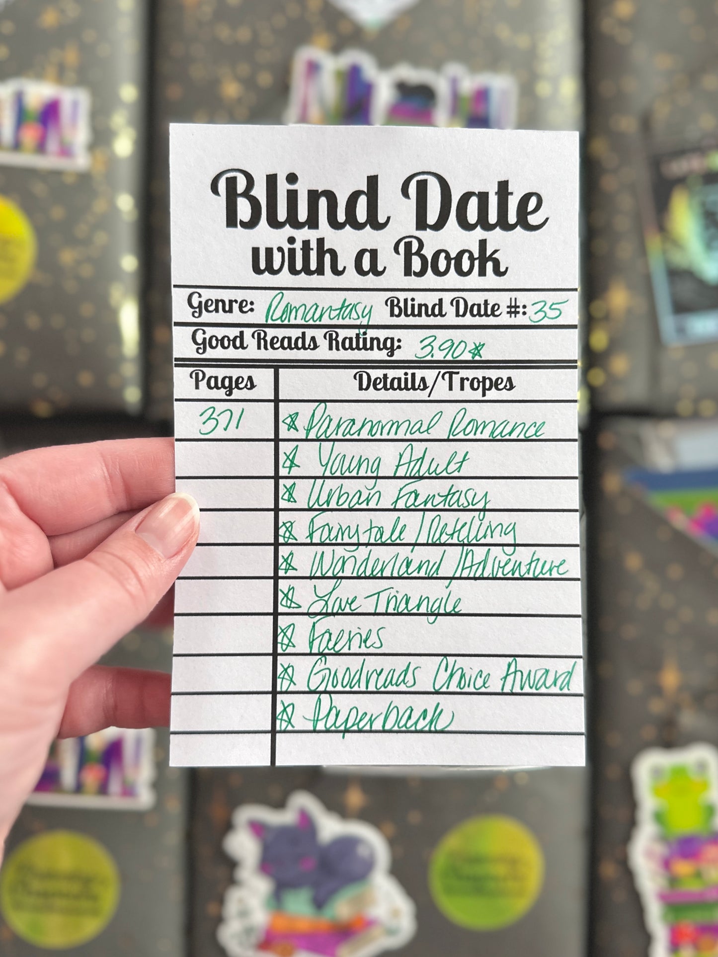 Blind Date with a Book: Fantasy/Romantasy