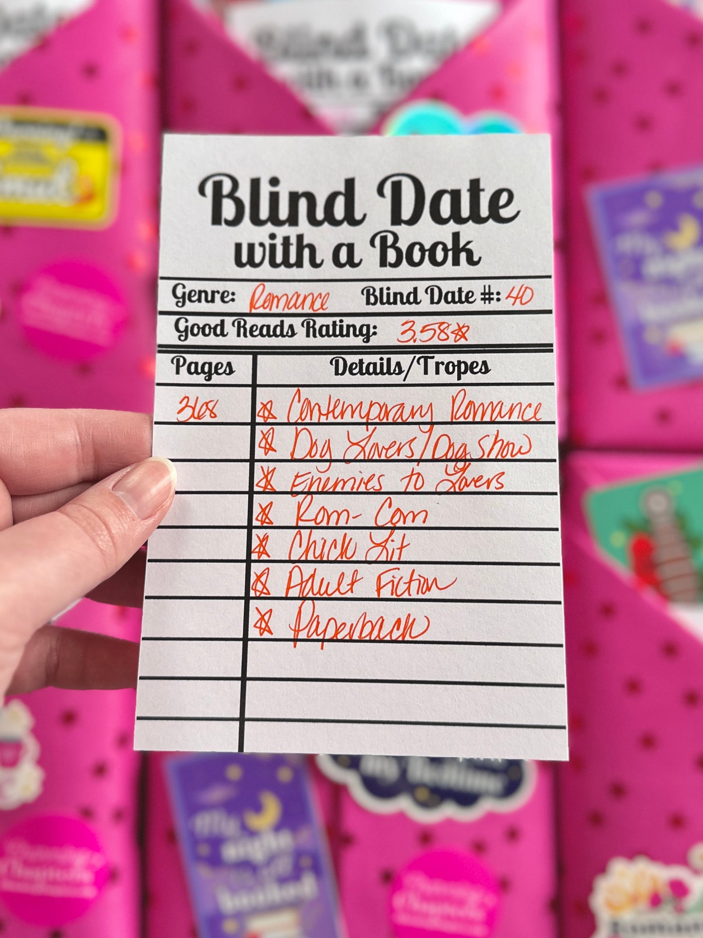 Blind Date with a Book: Contemporary Romance