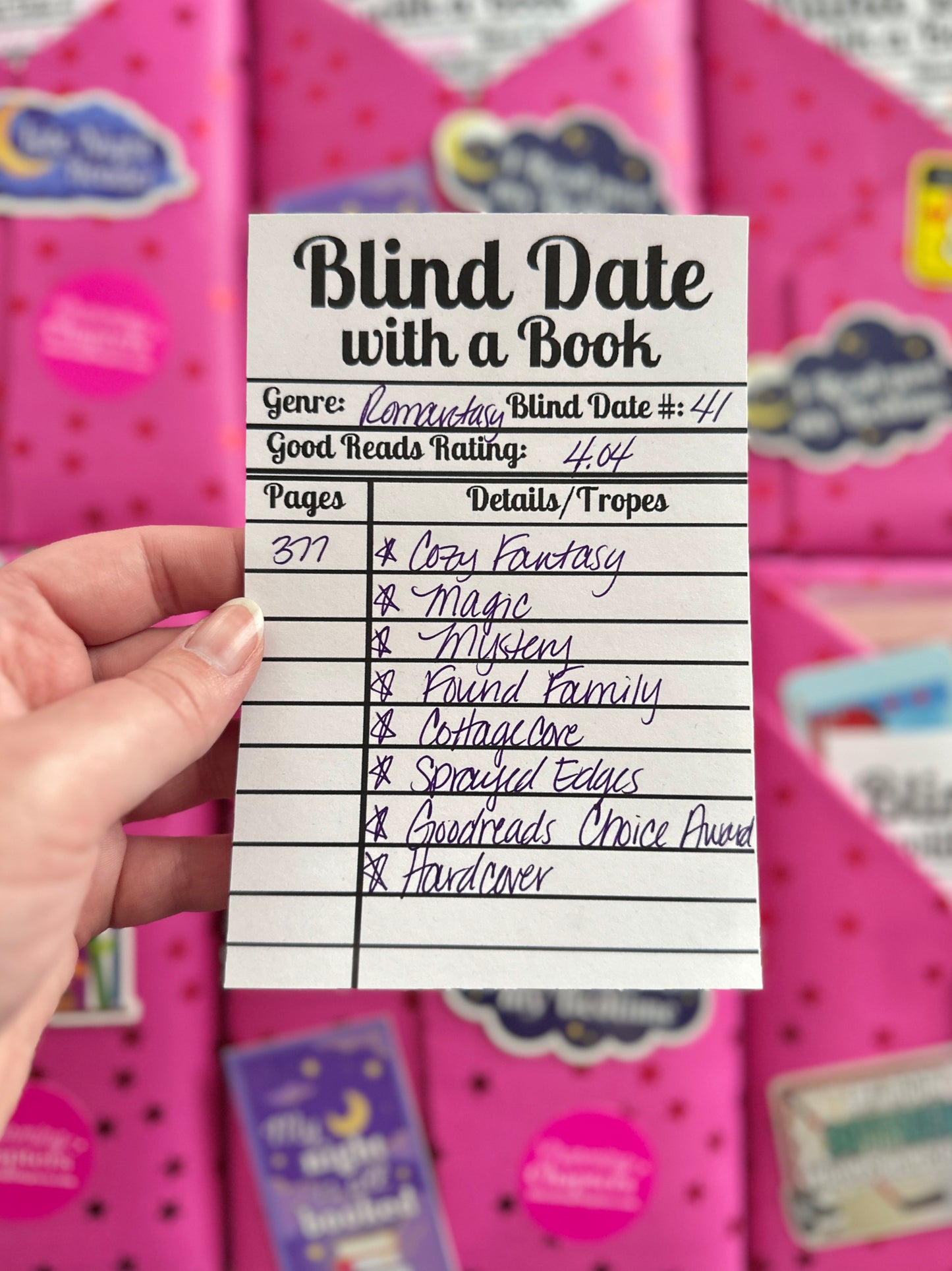 Blind Date with a Book: Romantasy