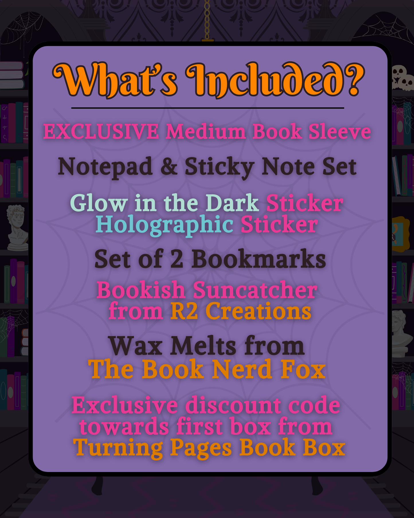 PREORDER: Haunted Library Bookish Box