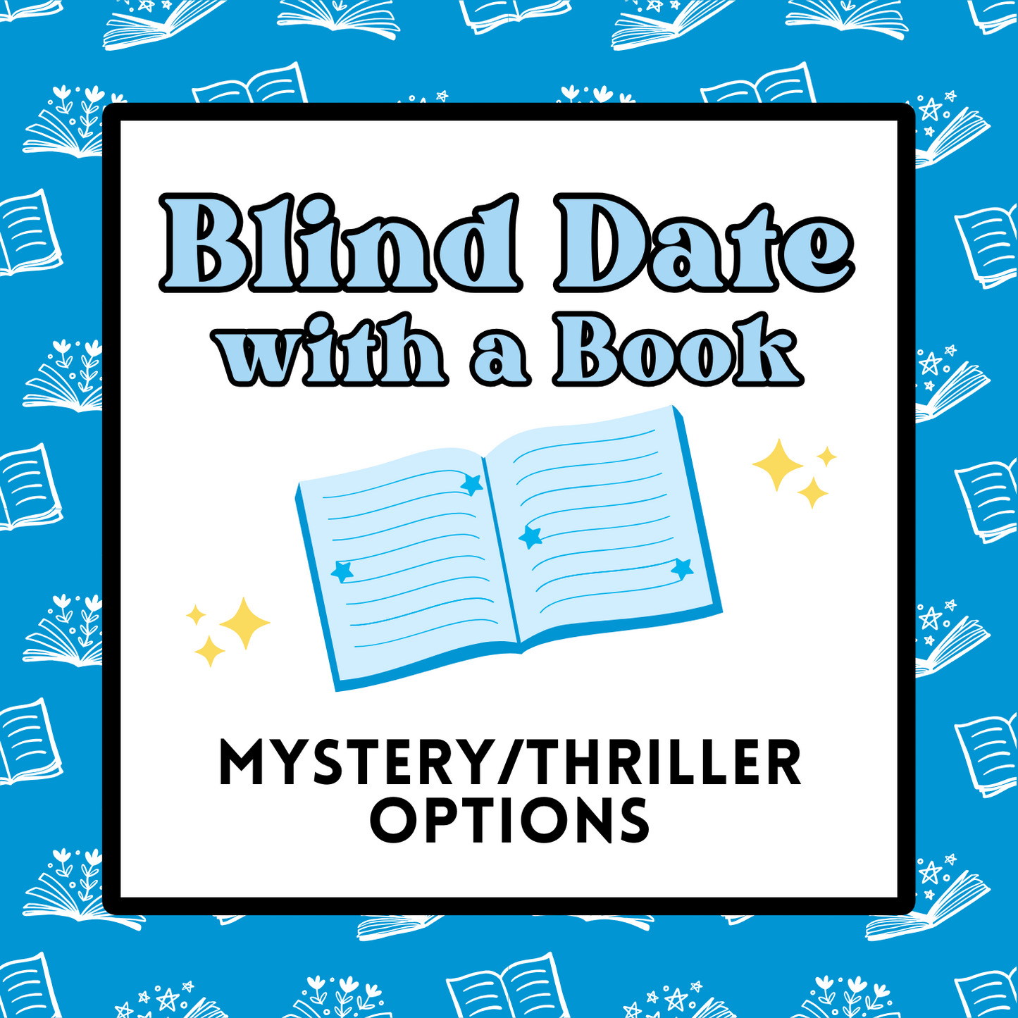 Blind Date with a Book: Mystery/Thriller
