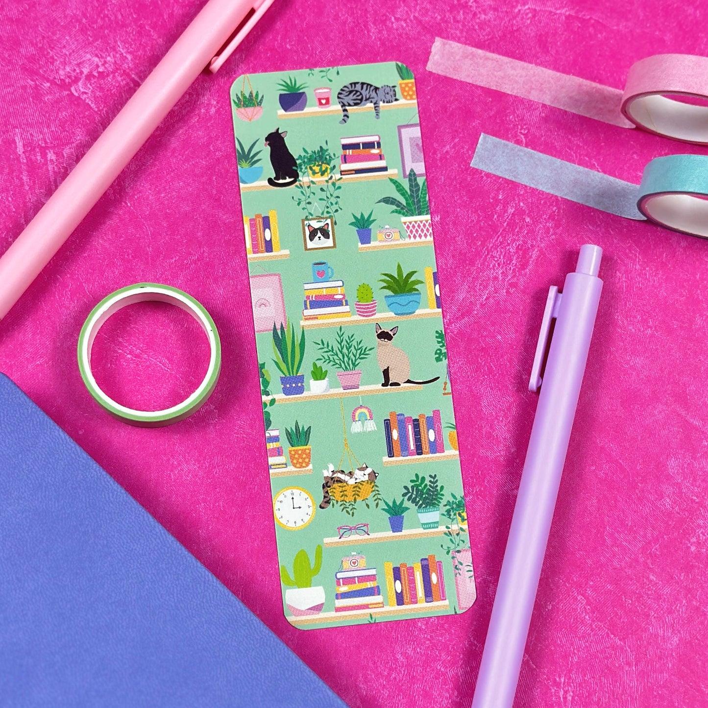 Cat Lover Bookmark Set