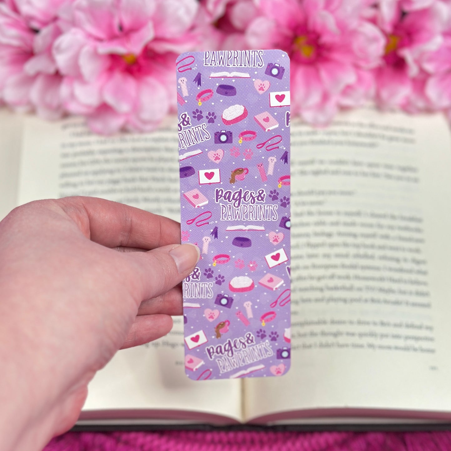 Pages & Pawprints Bookmark