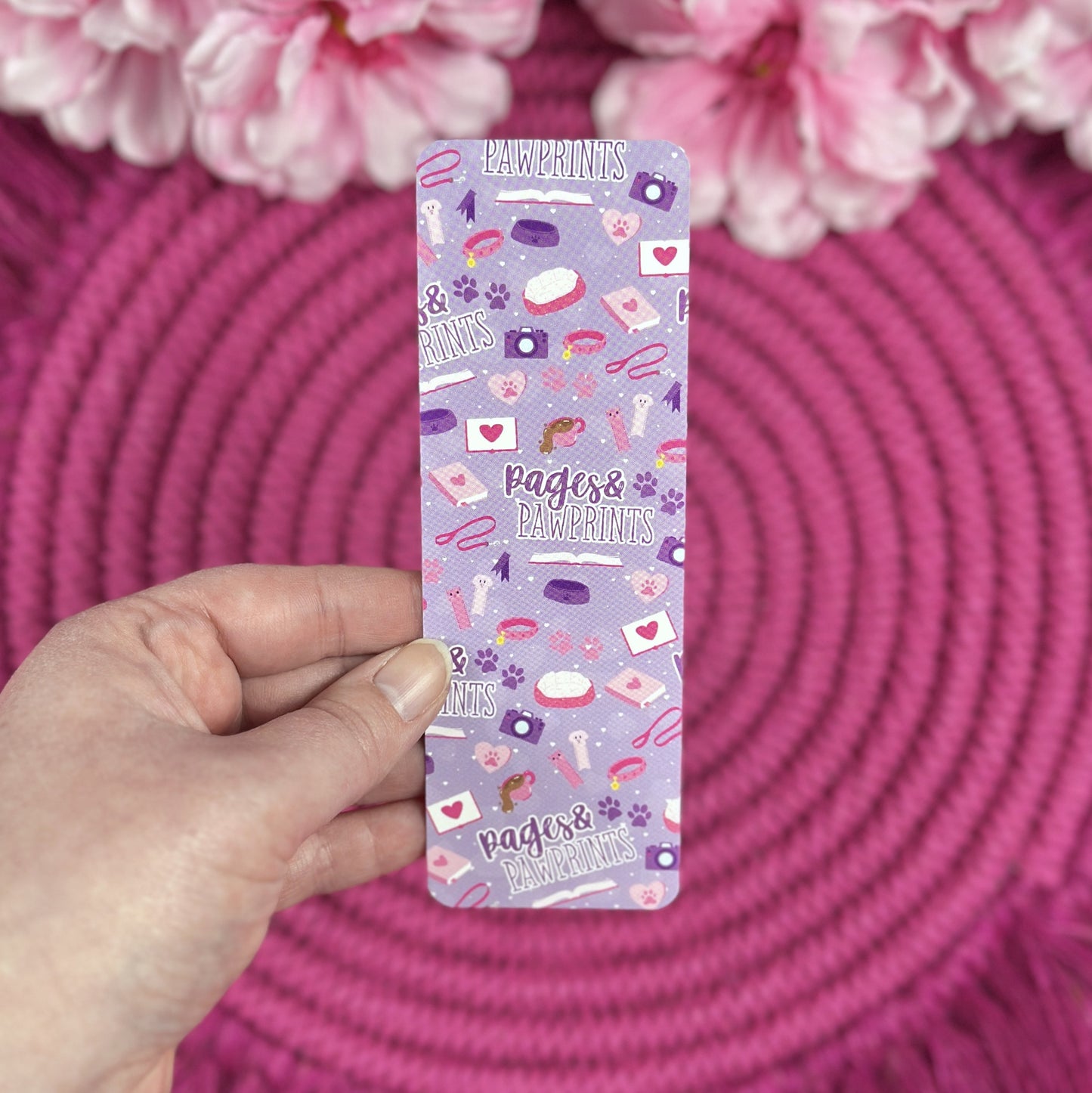 Pages & Pawprints Bookmark