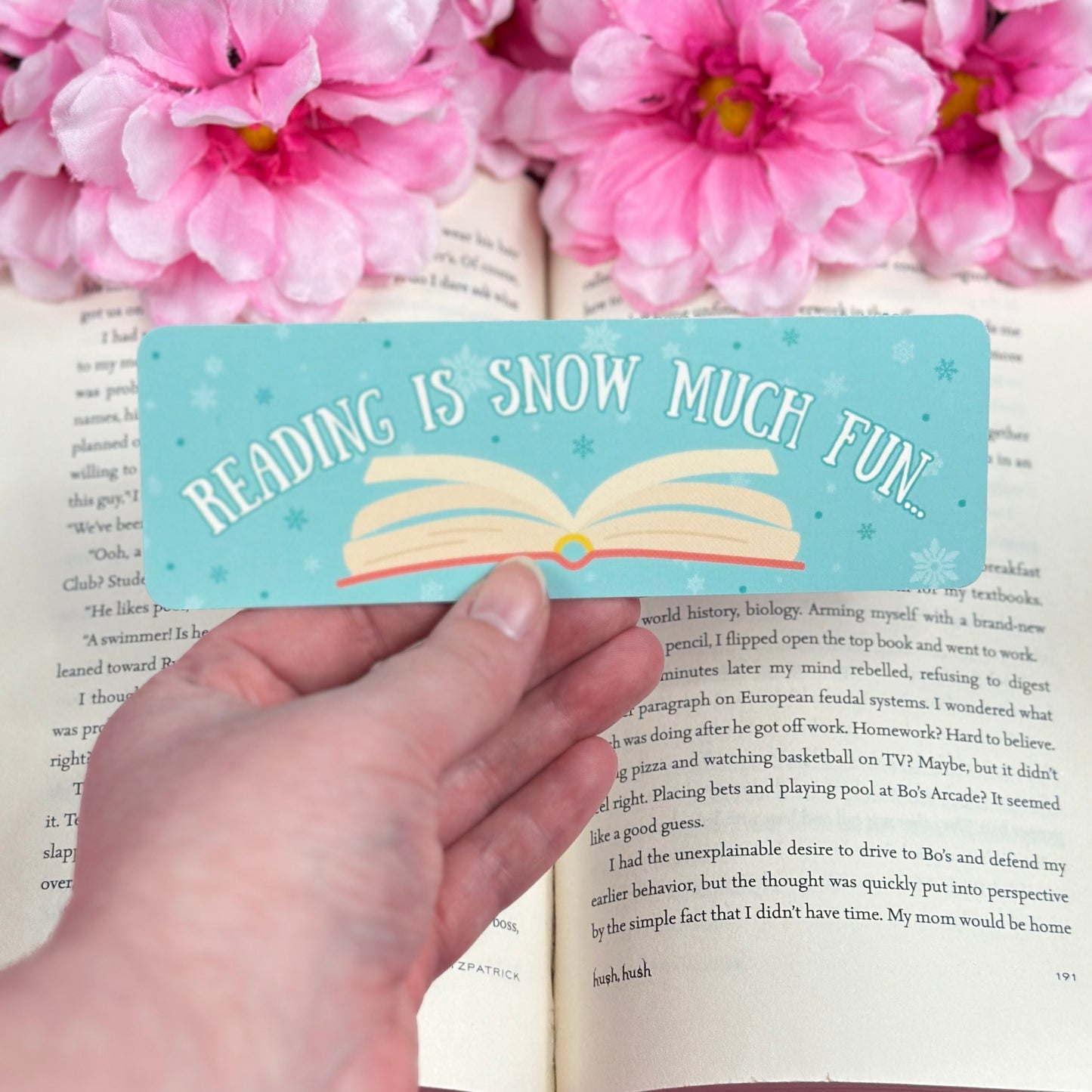 Winter Reading Bookmark