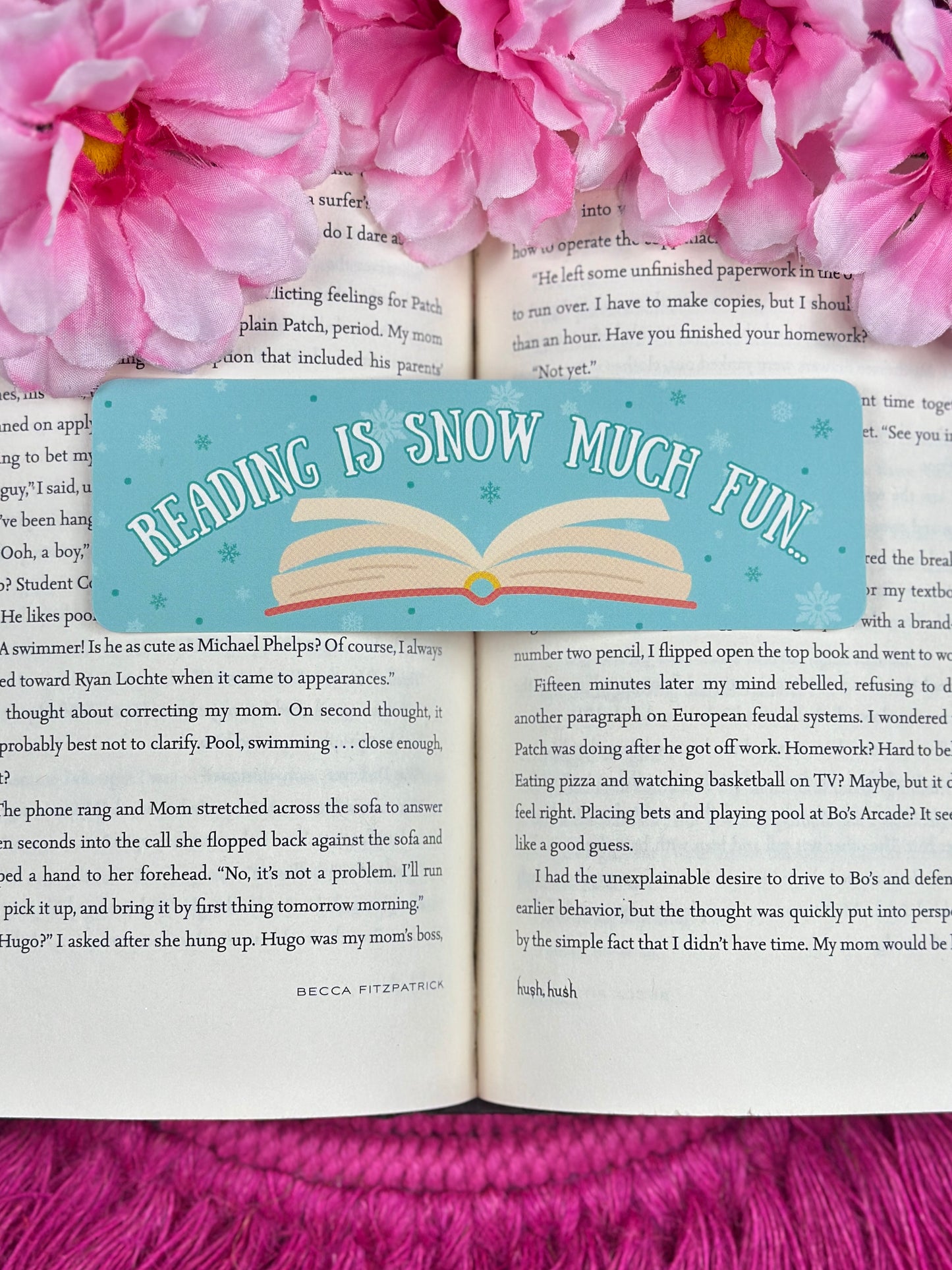 Winter Reading Bookmark