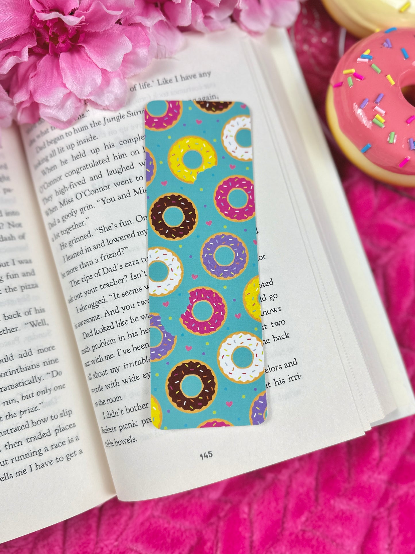 Coffee & Donuts Bookmark Set