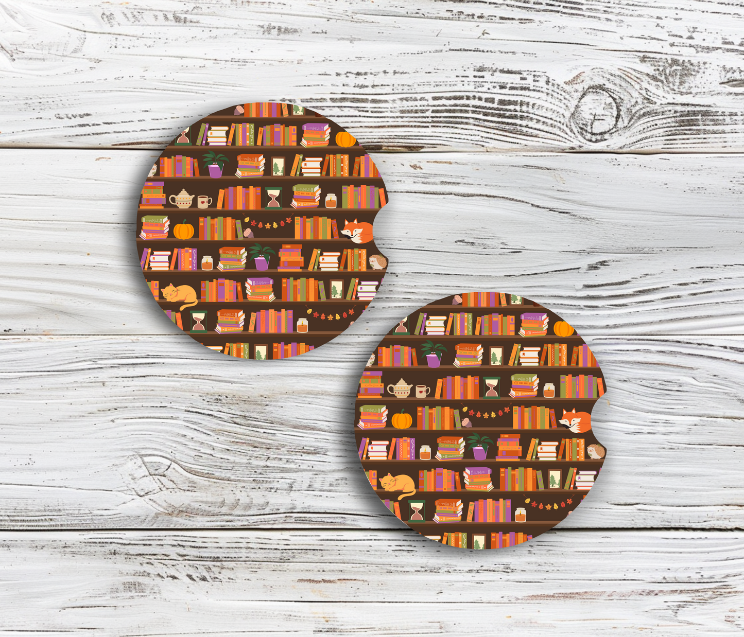PREORDER: Autumn Car Coaster Set