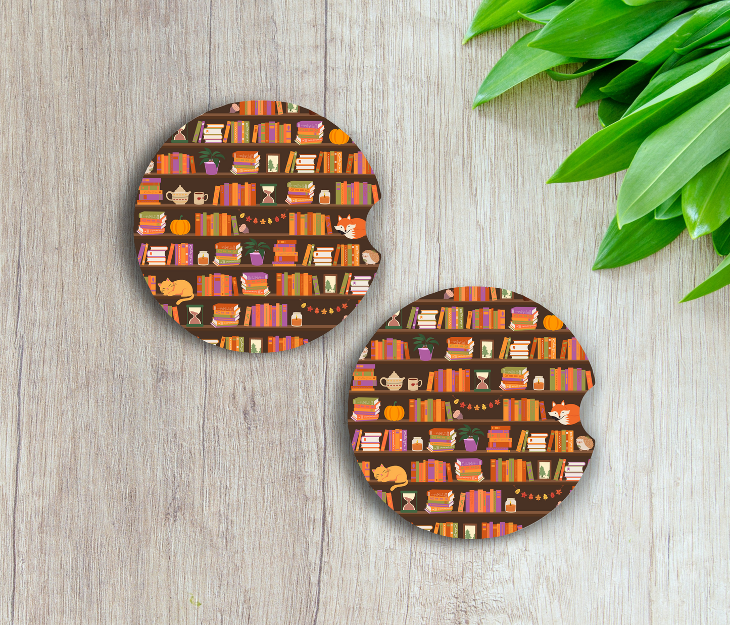 PREORDER: Autumn Car Coaster Set