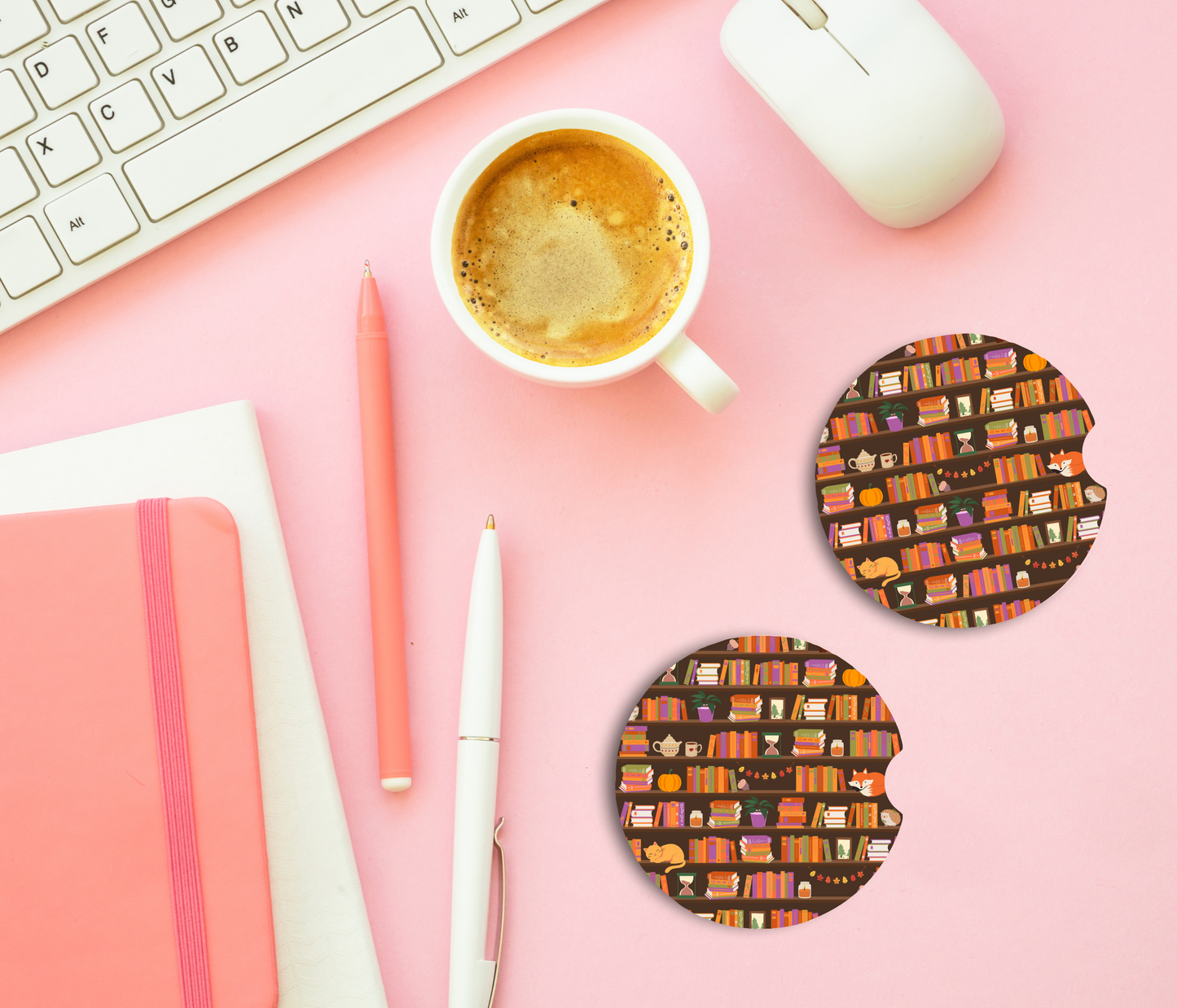 PREORDER: Autumn Car Coaster Set