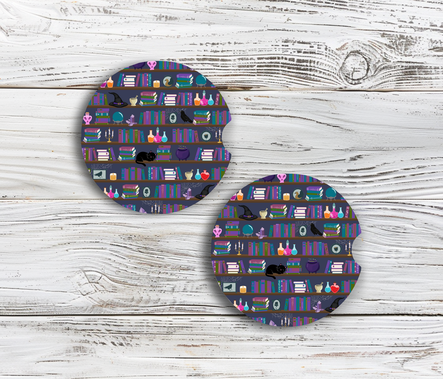 PREORDER: Dark Academia Car Coaster Set