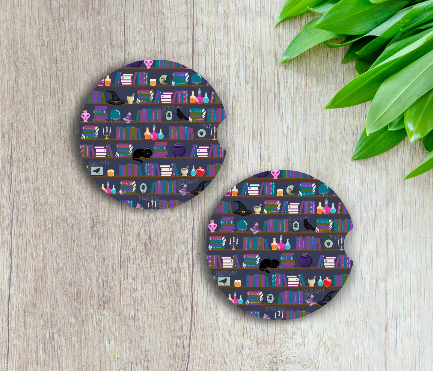 PREORDER: Dark Academia Car Coaster Set