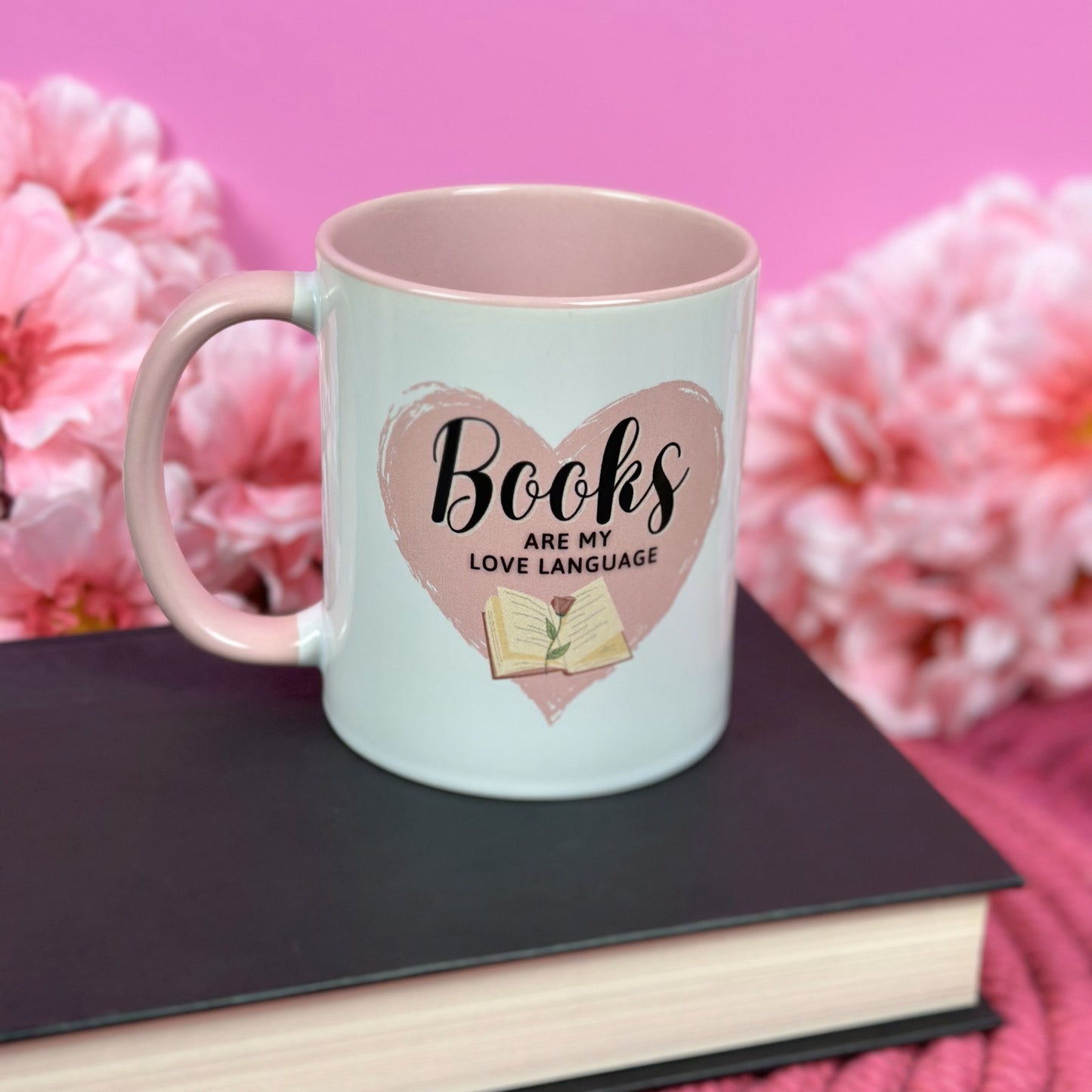 Books Are My Love Language Mug