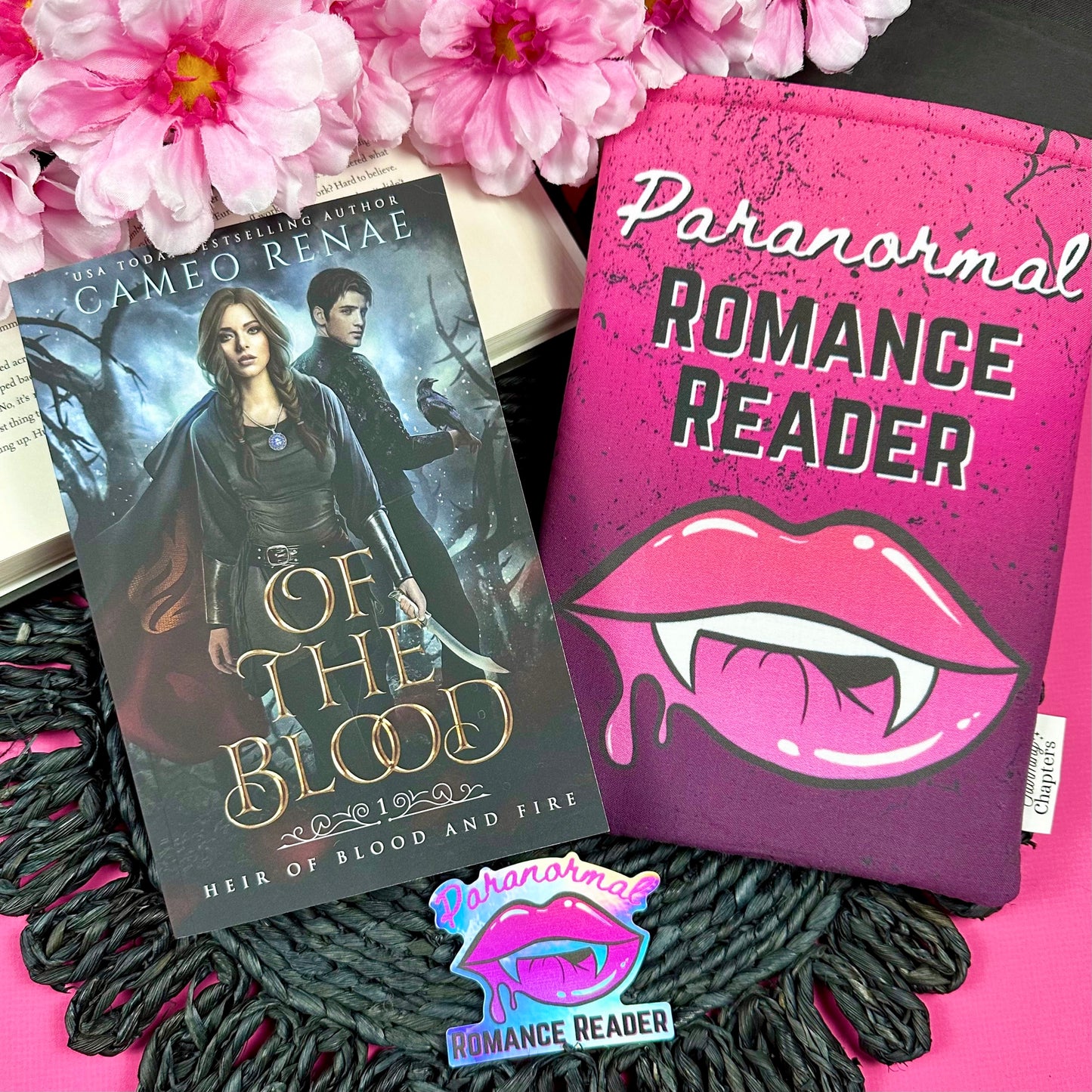 Paranormal Romance Reader Book Sleeve