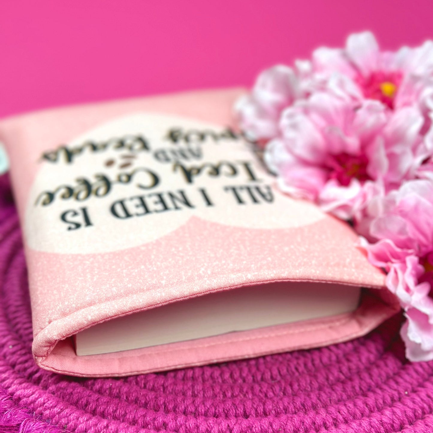 Iced Coffee & Spicy Reads Book Sleeve