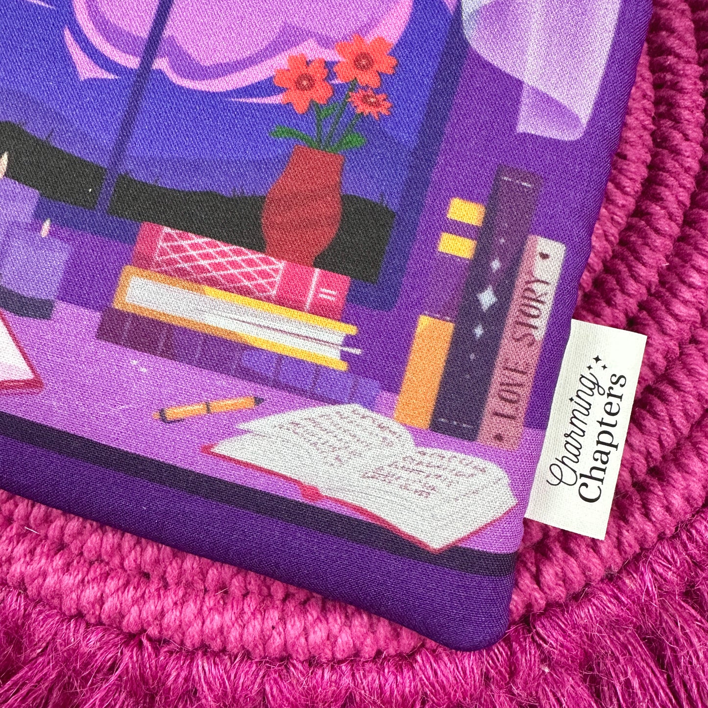 Fantasy Reading Nook Book Sleeve