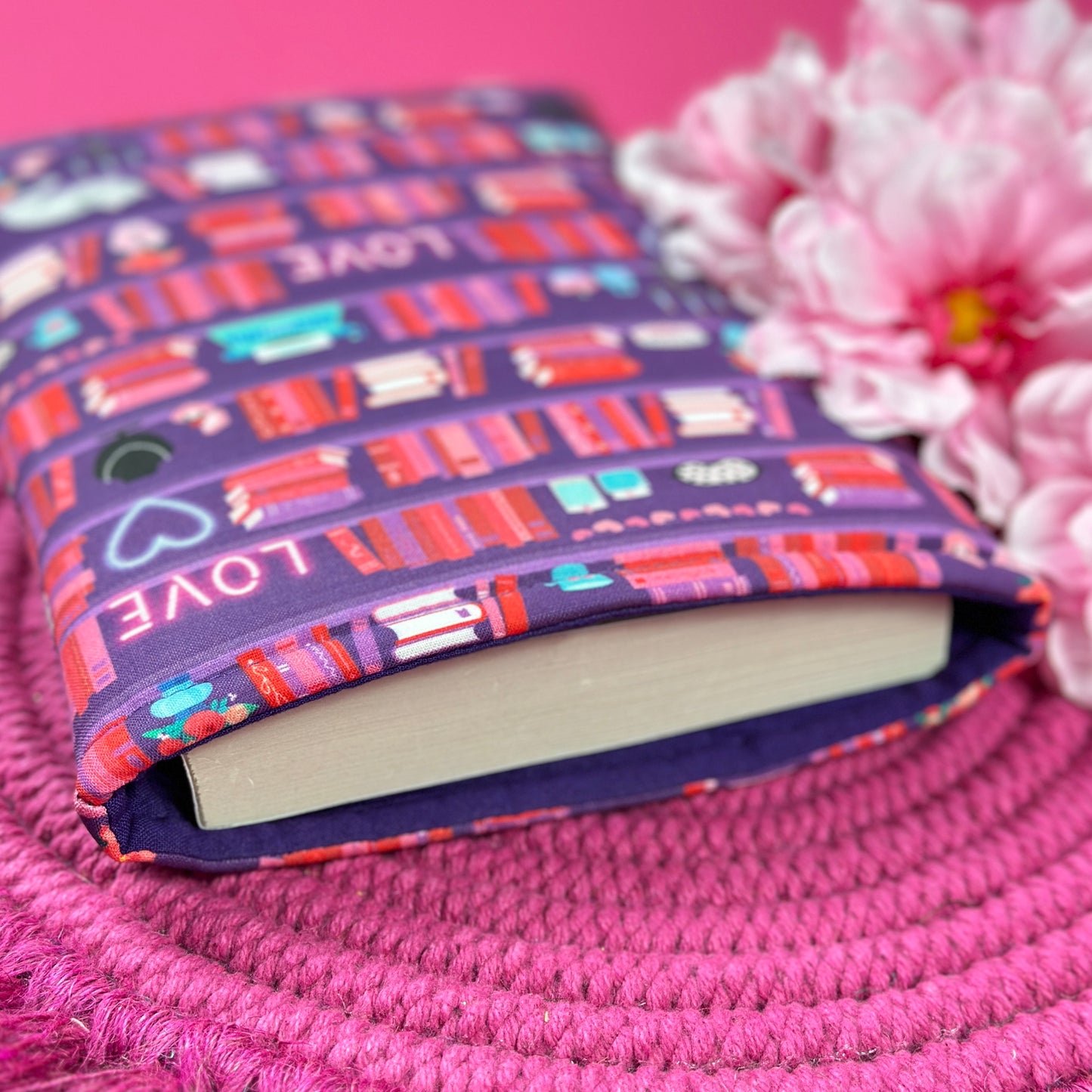 Dark Romance Reader Shelves Book Sleeve
