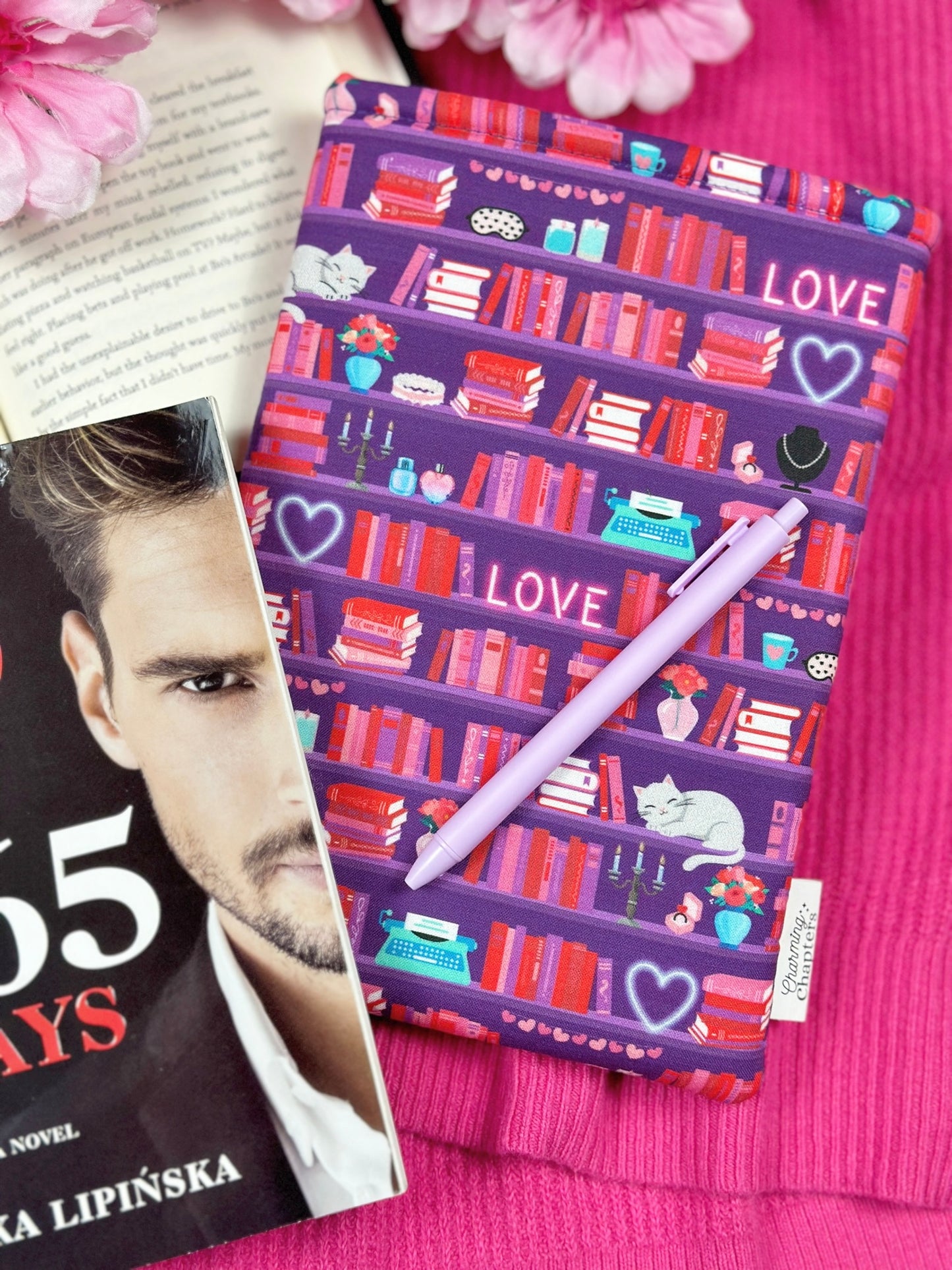 Dark Romance Reader Shelves Book Sleeve