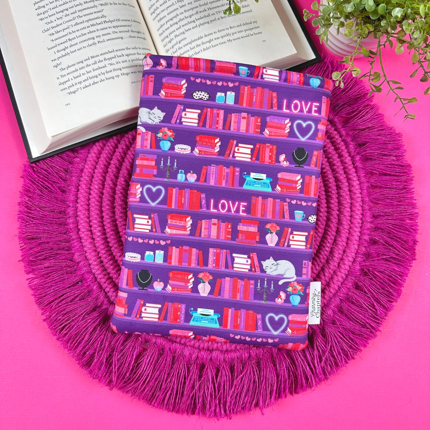 Dark Romance Reader Shelves Book Sleeve