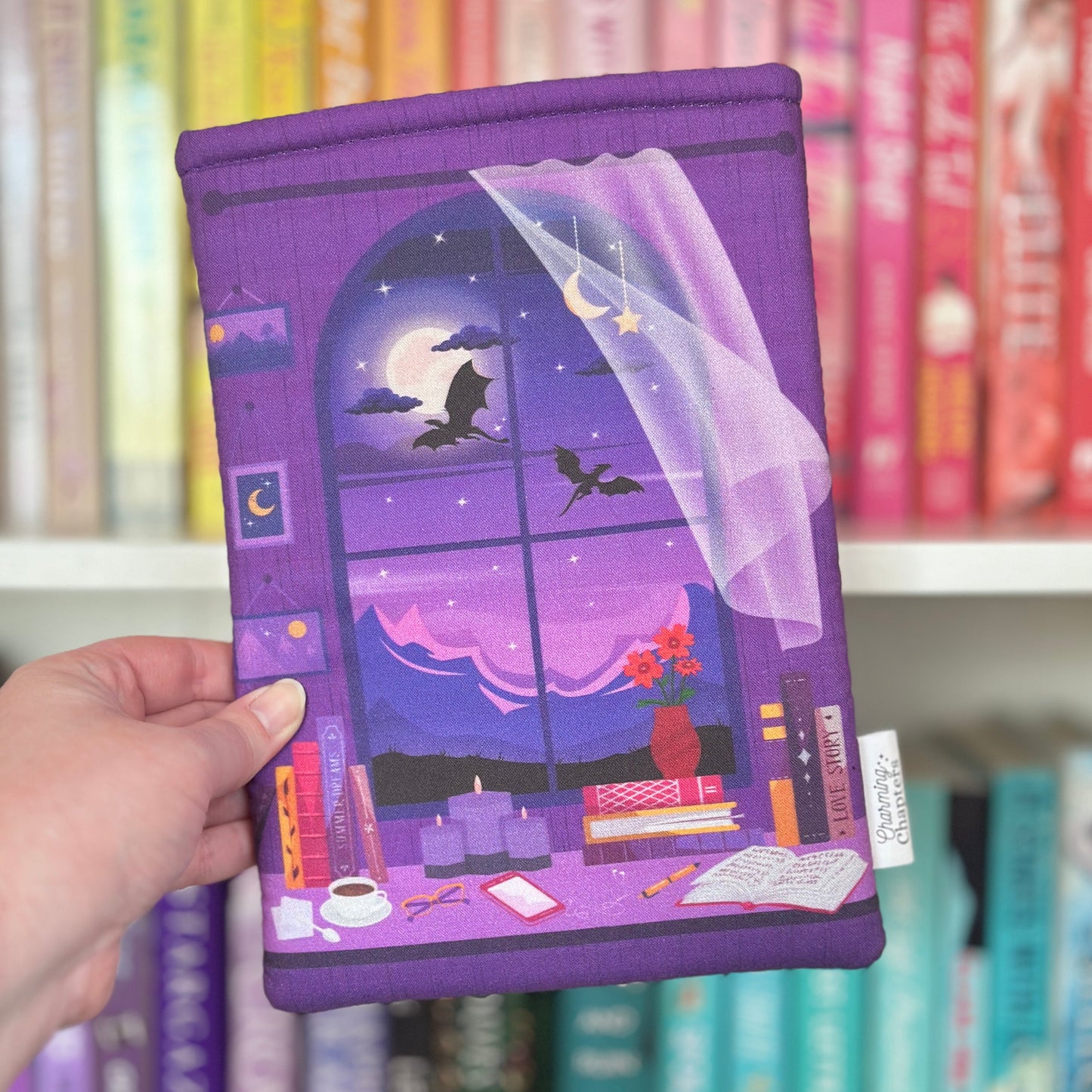 Fantasy Reading Nook Book Sleeve