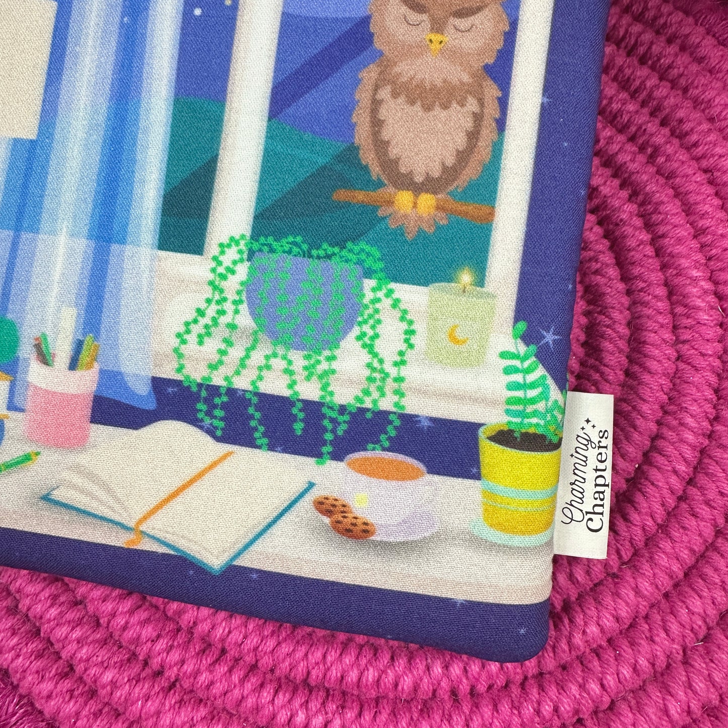 Late Night Reading Nook Book Sleeve
