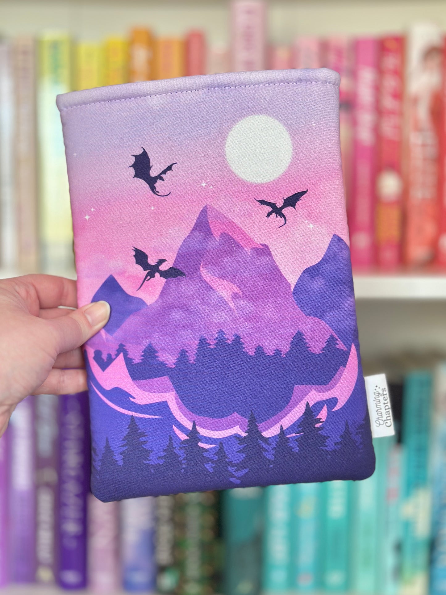 Purple Dragon Book Sleeve