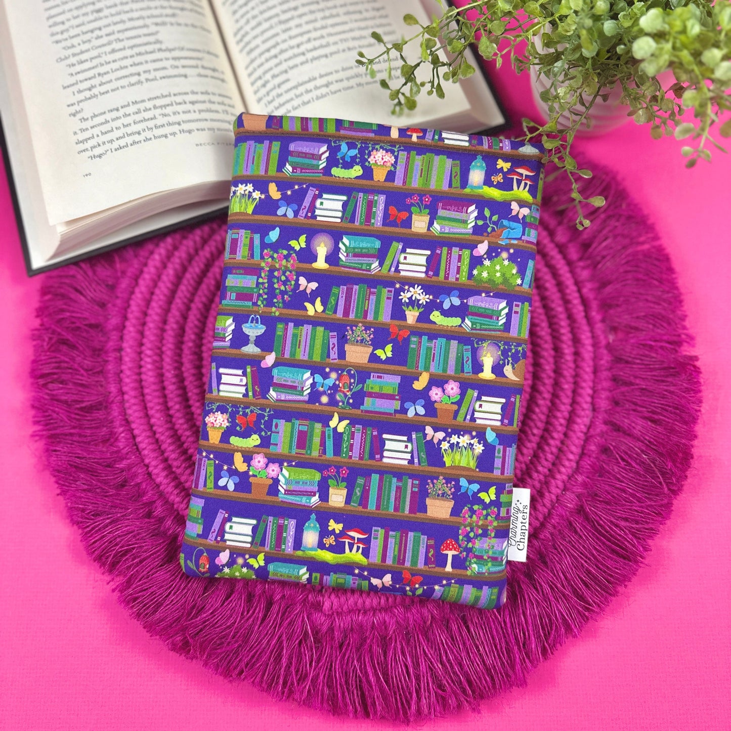 Butterfly Shelves Book Sleeve