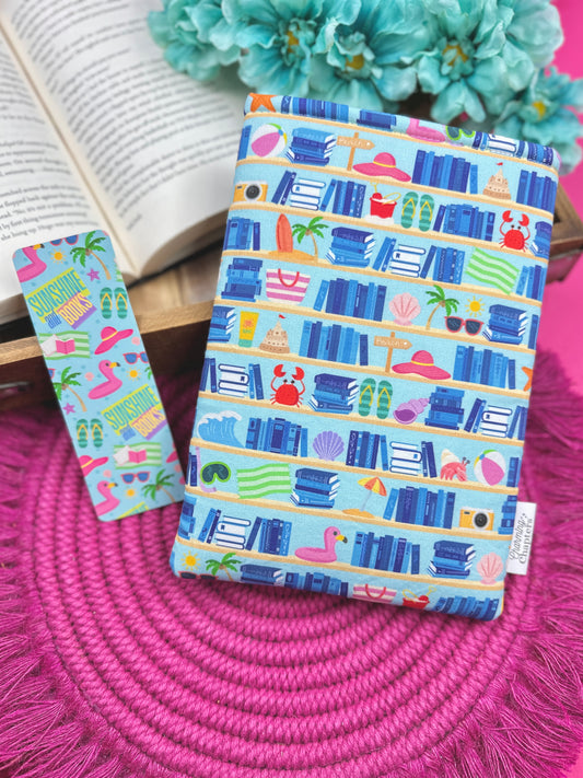 Beach Shelves Book Sleeve