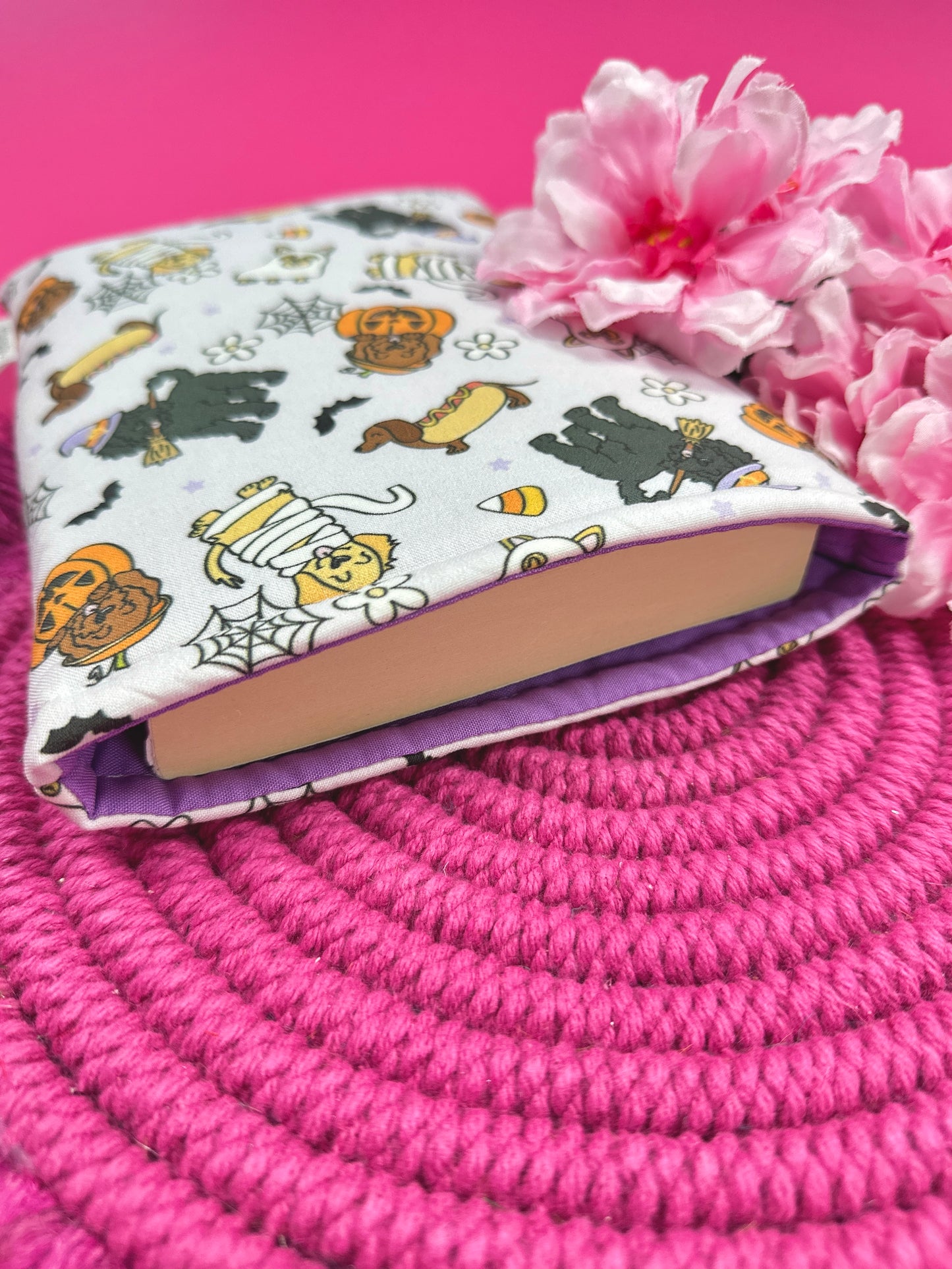 Halloween Dogs Book Sleeve