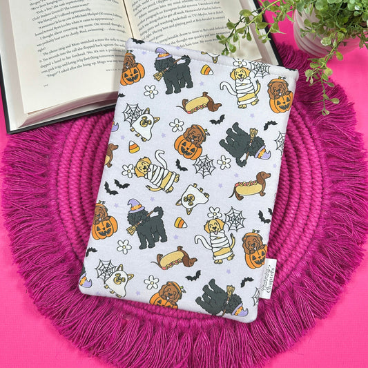 Halloween Dogs Book Sleeve