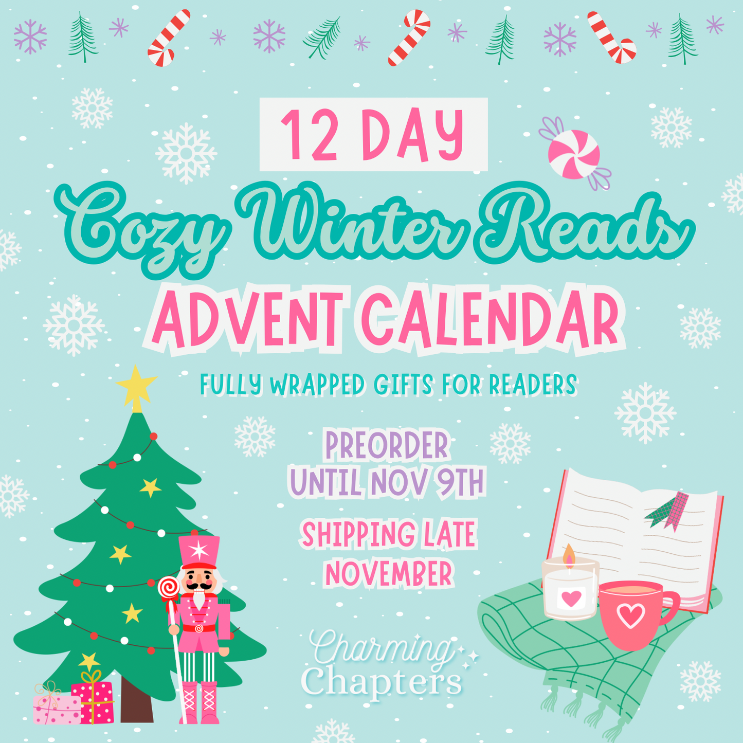 PREORDER: Cozy Winter Reads Advent Calendar Box