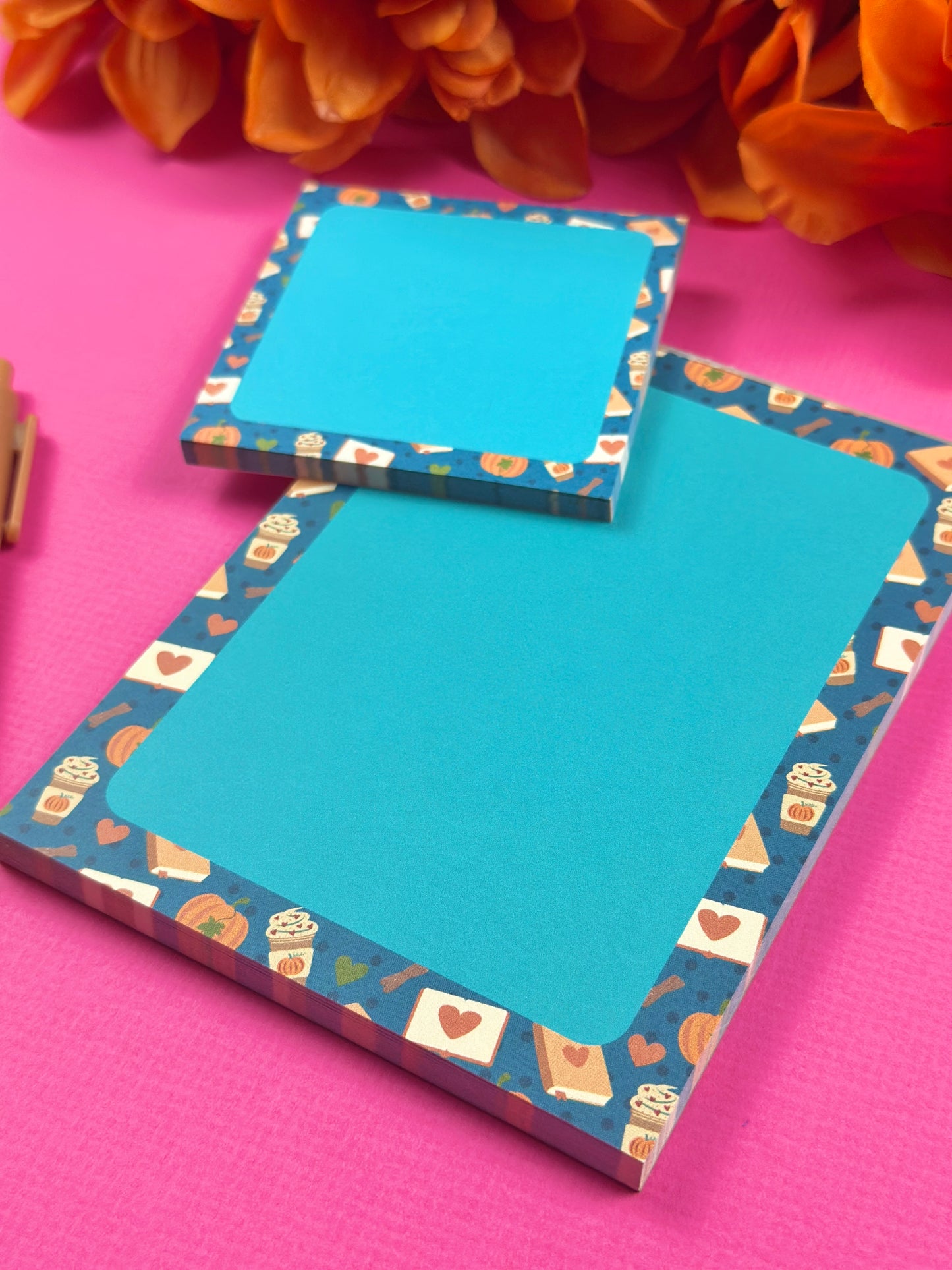Pumpkins & Coffee Stationery Set