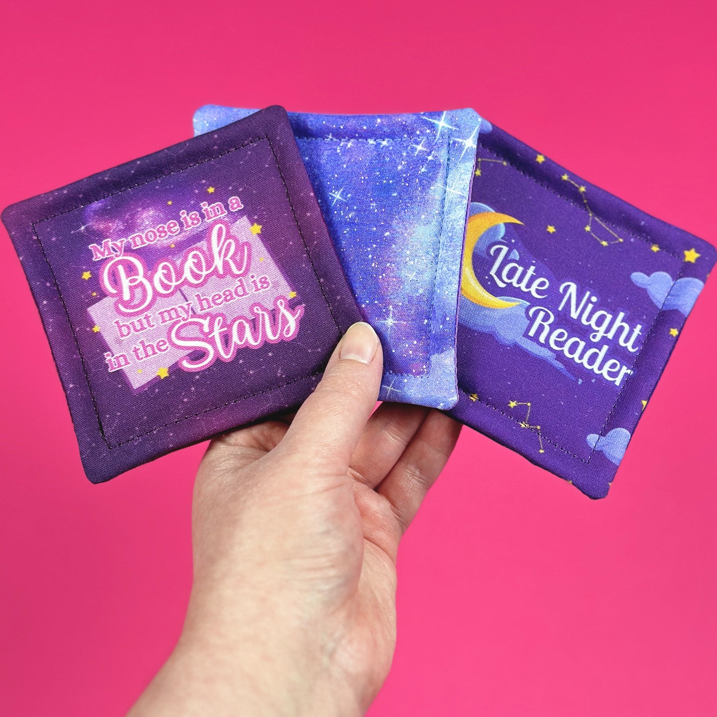 Head in the Stars Mug Rug