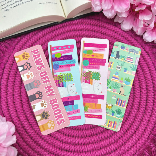 Cat Lover Bookmark Set