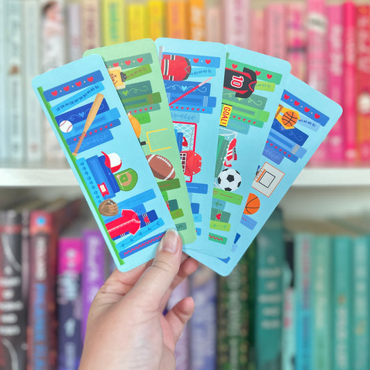 Sports Romance Bookmarks