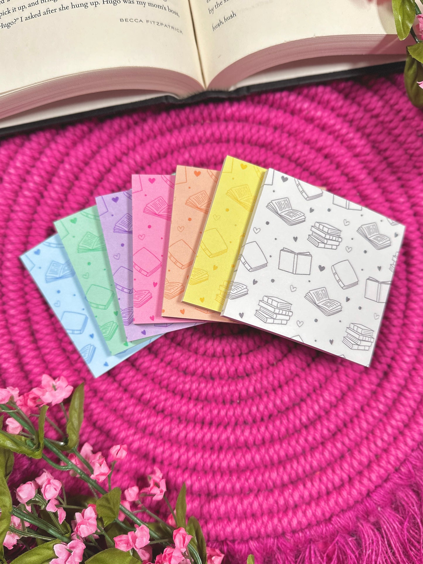 Green Library Card Stationery