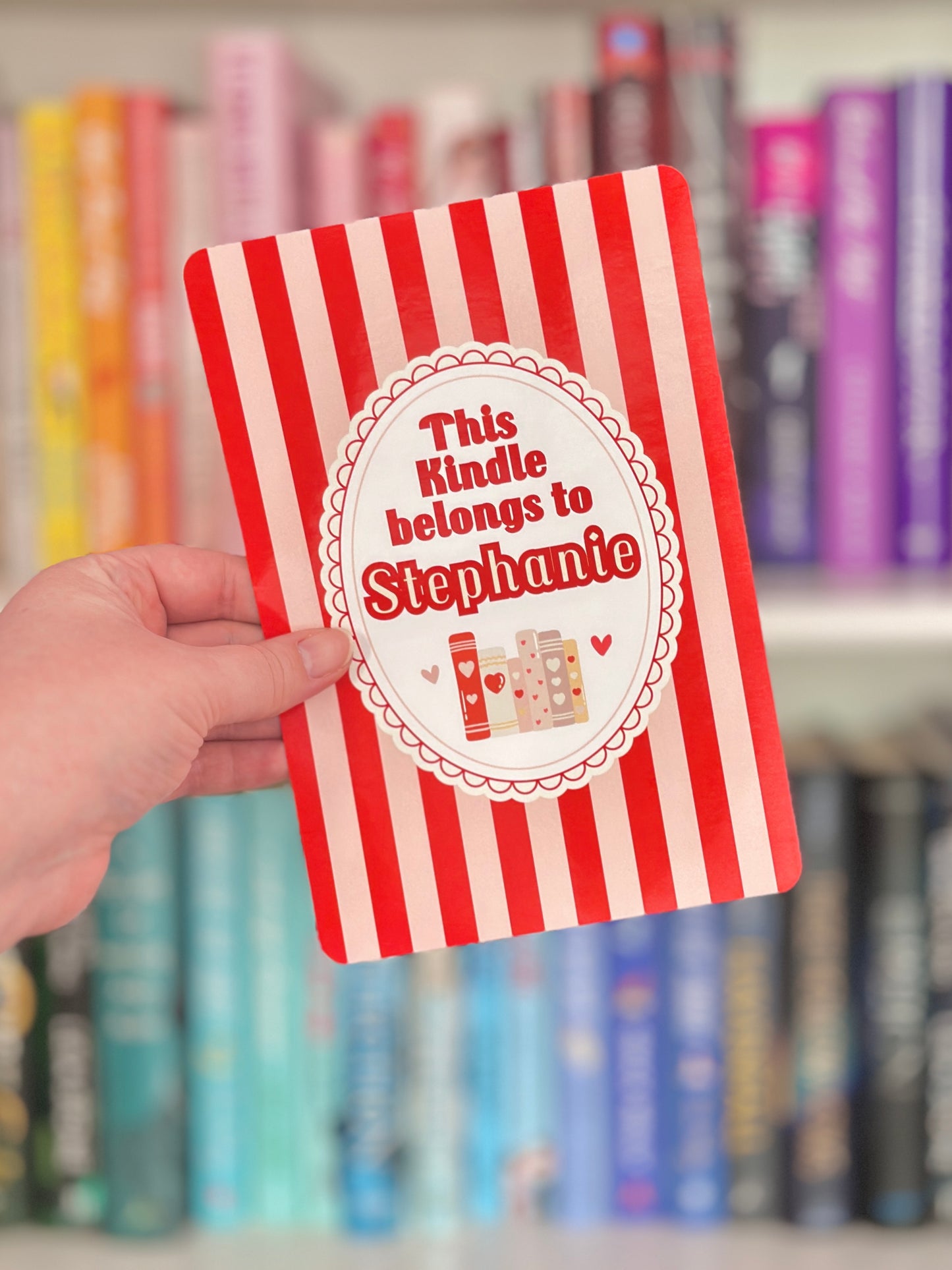 Romance Reader Kindle Insert