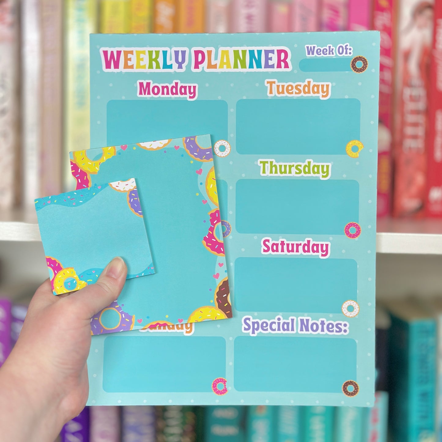 Donut Weekly Planner Notepad
