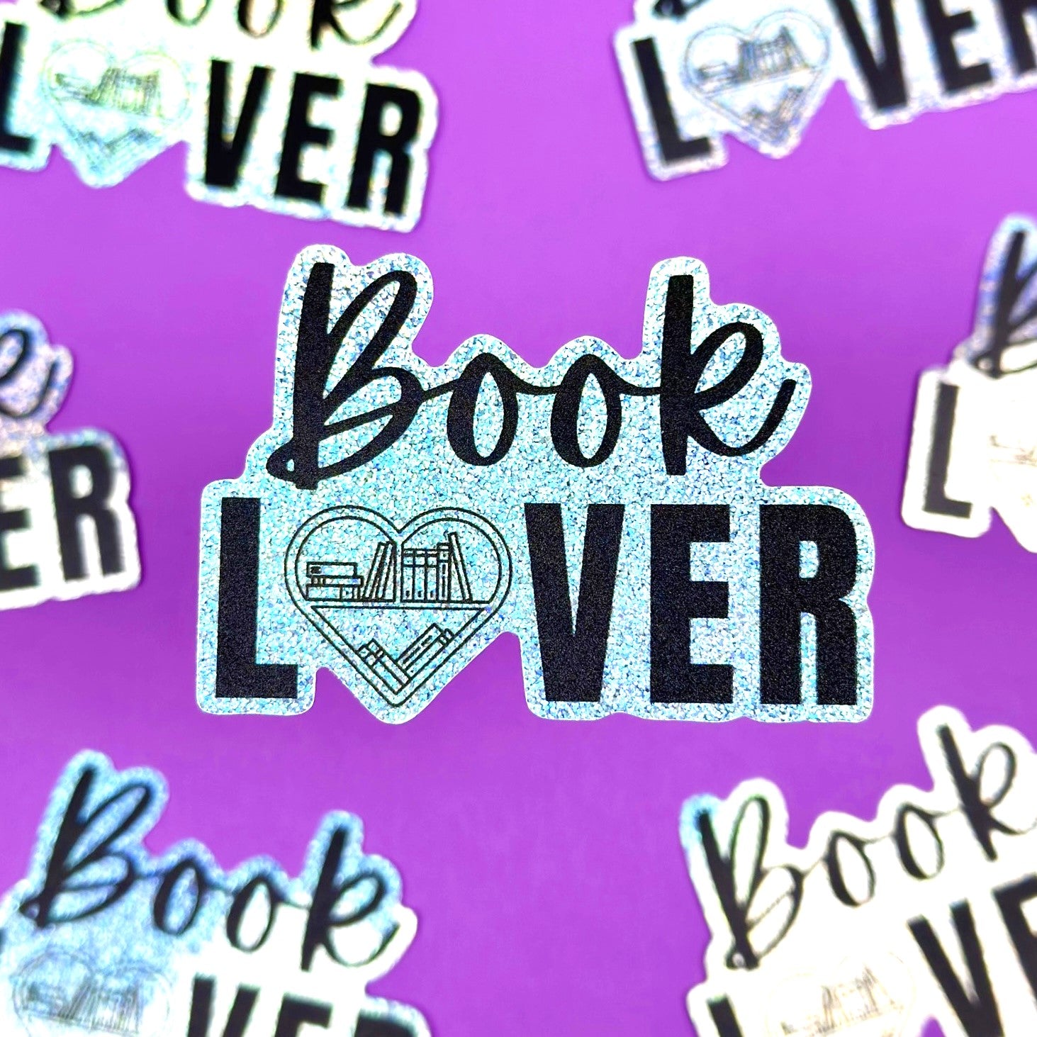 Pink and Blue Books - Books - Sticker