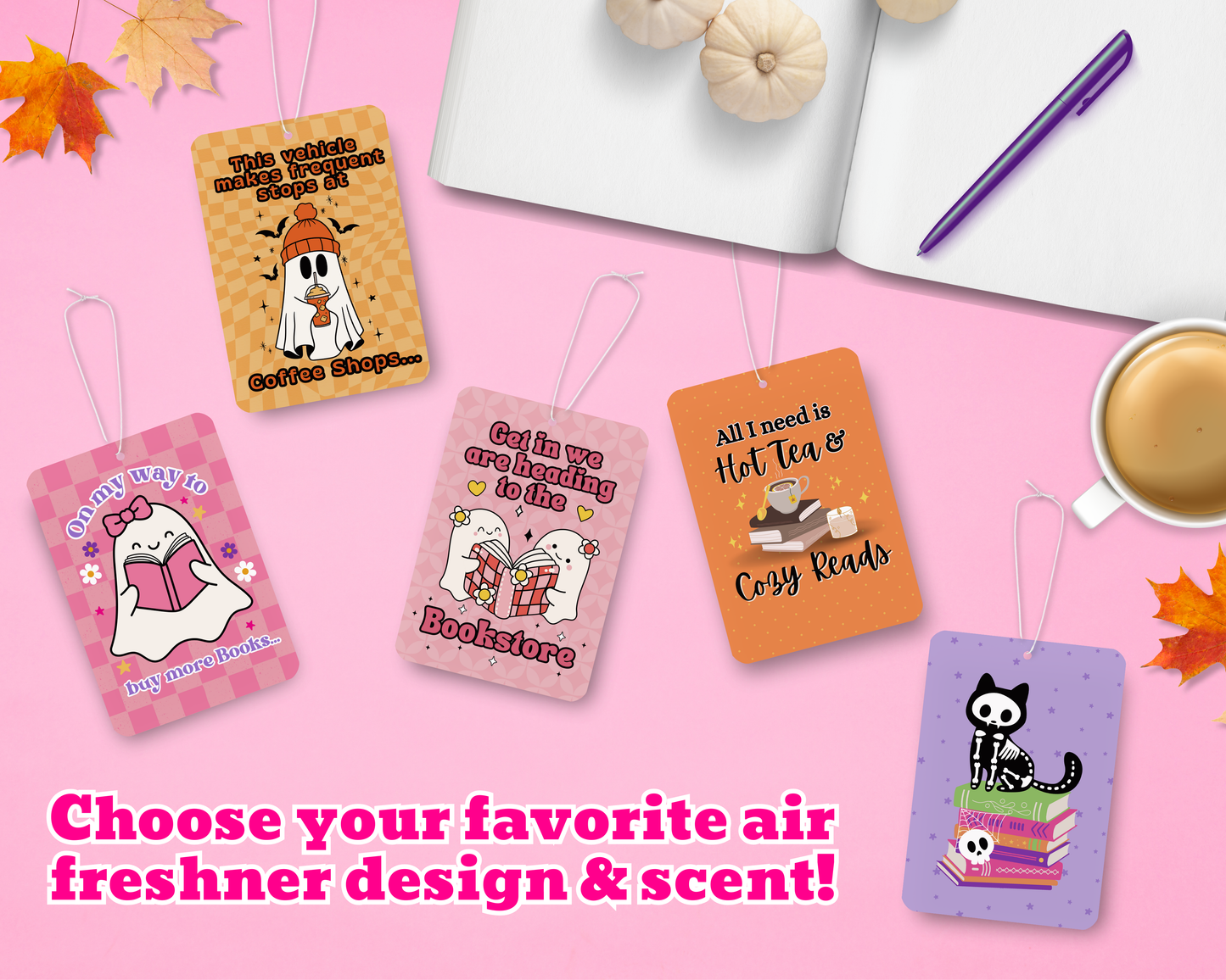 PREORDER: Halloween Car Air Fresheners