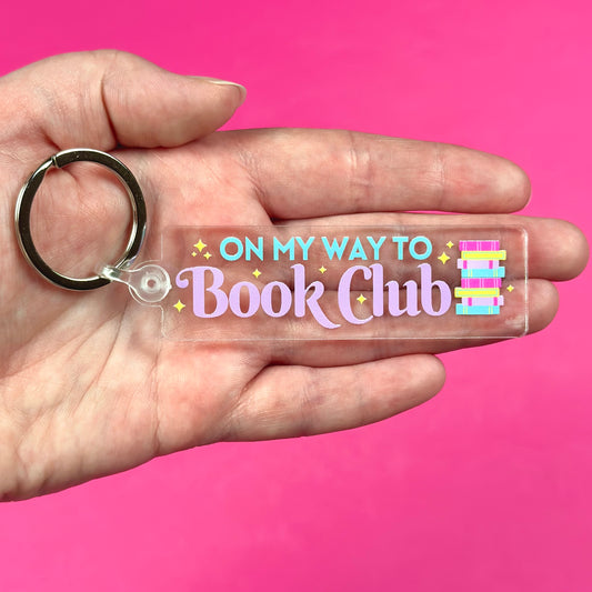 Book Club Keychain