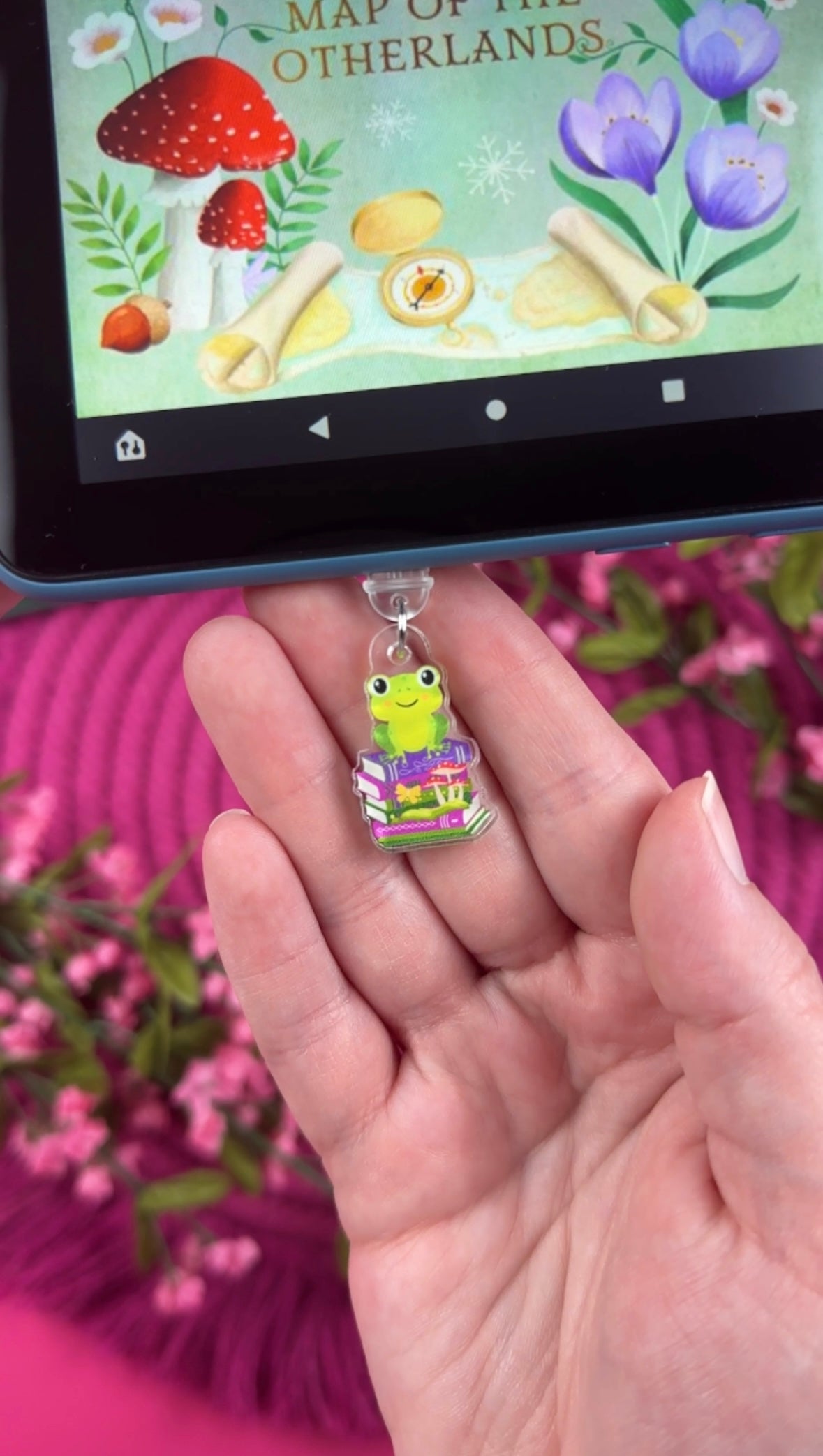 Enchanted Garden Kindle Charm