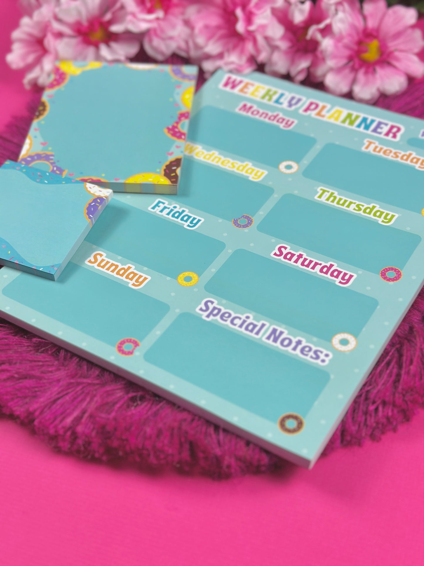 Donut Weekly Planner Notepad