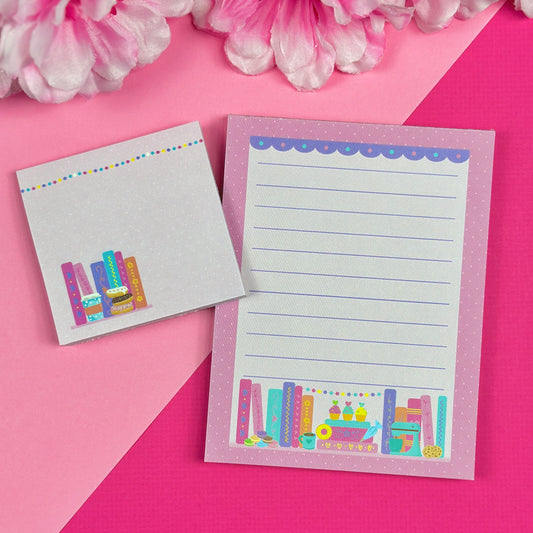 Bakery Bookshelf Stationery Set