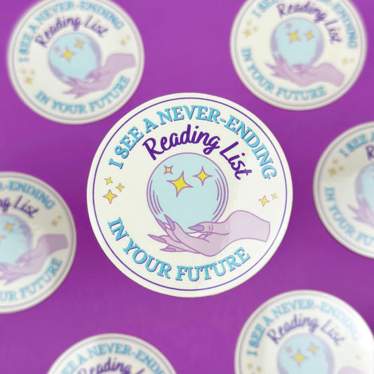 Crystal Ball Vinyl Sticker