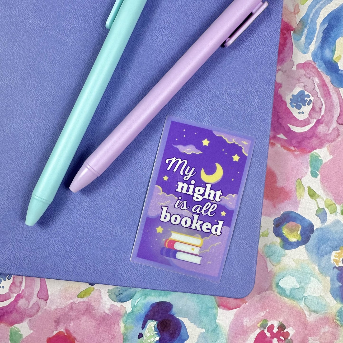 Glow in the Dark Bookish Vinyl Sticker