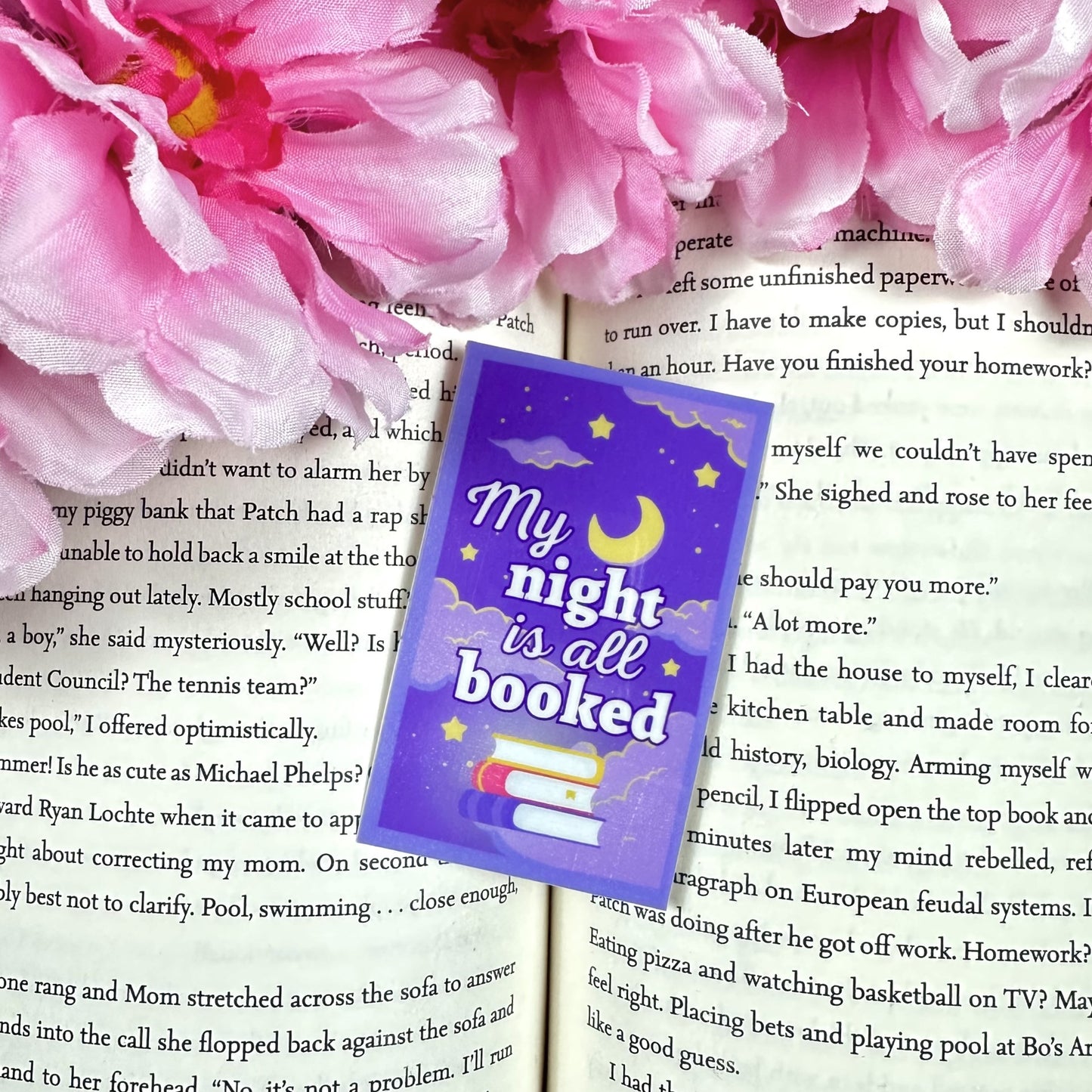 Glow in the Dark Bookish Vinyl Sticker